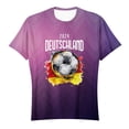 thumbnail image 4 of T Shirts For Women Womens Tops Summer Round Neck German Flag Printed Loose Casual Top, 4 of 4