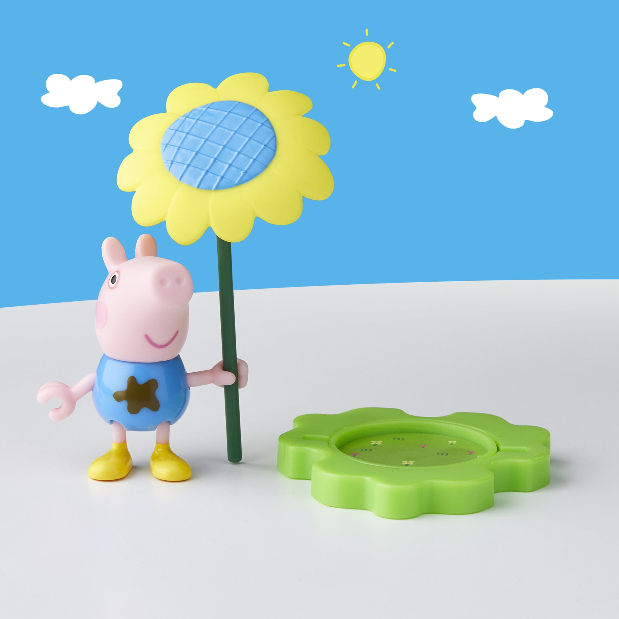 Peppa Pig George joue dans la boue, figurine George