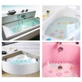 thumbnail image 4 of Bathtub Stickers Non-Slip,10Pcs Safety Shower Treads Adhesive Bright Flowers Appliques with Premium Scraper, 4 of 7