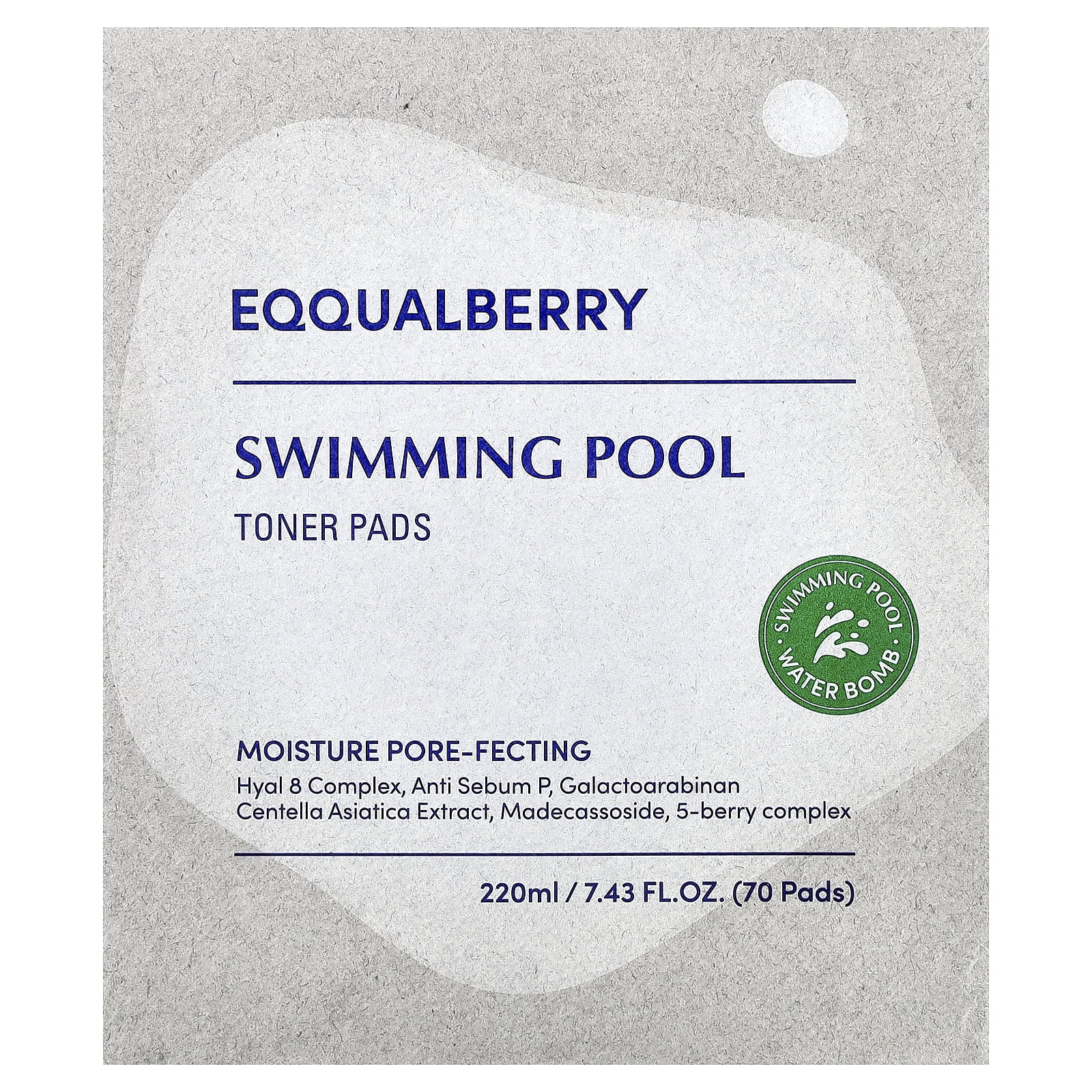 EQQUALBERRY Swimming Pool Toner Pads, 70 Pads