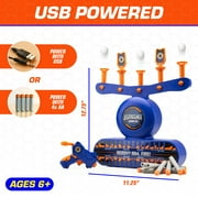 USA Toyz Astroshot Blaster Summer Indoor Hover Target Game with 10 Foam Darts, for Kids Ages 6+