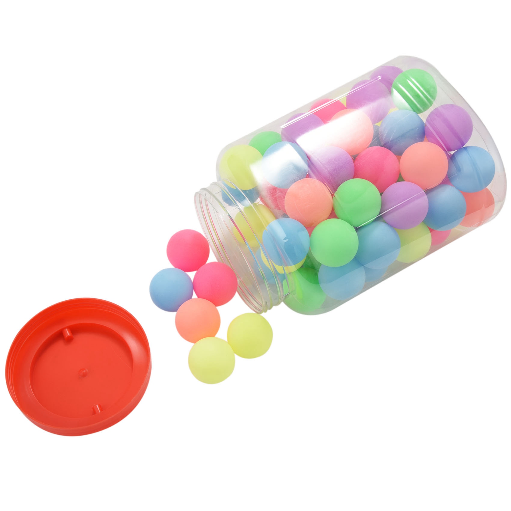 Plastic Ball Bulk Colorful Plastic Seamless Ping Pong Ball