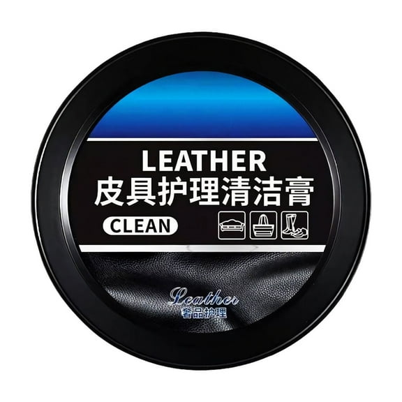 Cleaning and Care Cream & Cleaning Paste for Leather Care,Multi-Purpose Leather Cleaner for Automotive Interiors,Leather Cleaning & Conditioning Cream,Leather Care Paste (3Pcs)