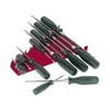 Ernst Manufacturing Screwdriver Organizer Tray, 12 Tool, Red