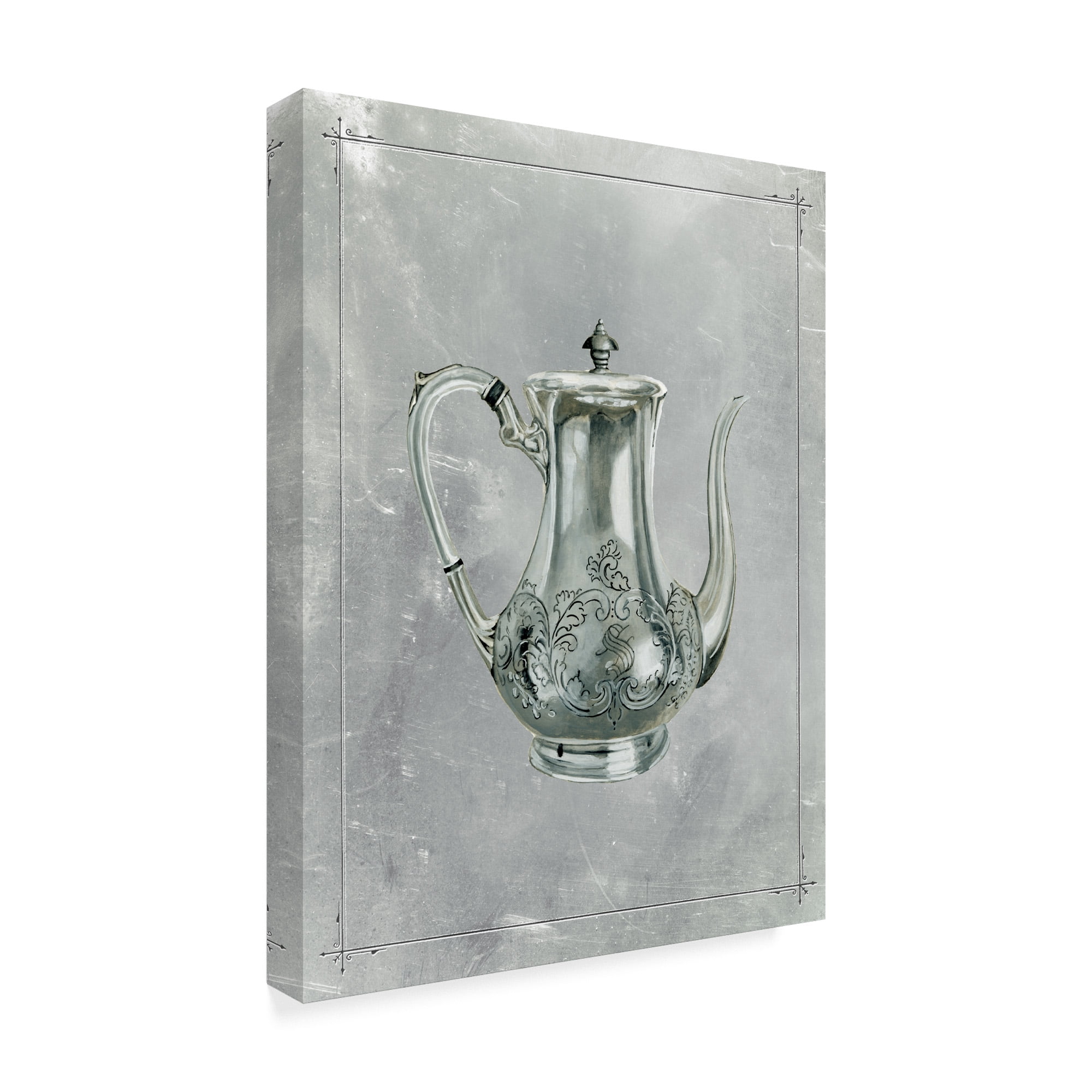 Trademark Fine Art 'English Silver I' Canvas Art by Naomi McCavitt