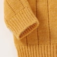 thumbnail image 5 of NOEGOEU Toddler Baby Boys Girls Sweater Crewneck Knit Long Sleeve Casual Pullover 6M-3Y (Yellow,18-24 Months), 5 of 8