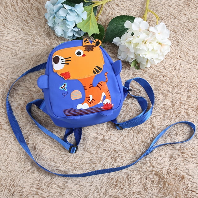 Children Cartoon Backpack Anti Lost Schoolbag Shoulder Bag With Harness