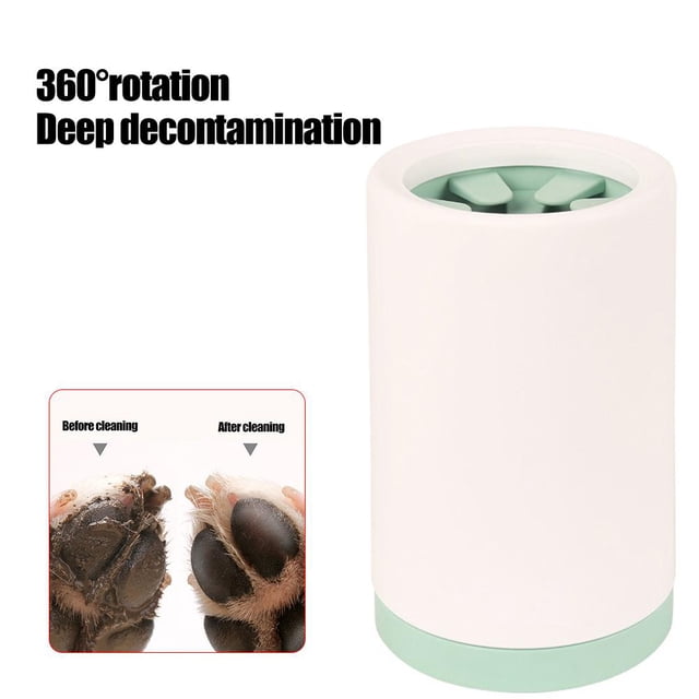 Taza De Silicona Para Limpieza De Pies De Mascotas, Taza De Limpieza De Pata De Perro Desmontable, Suministros Para Mascotas sonducket PT002525-01