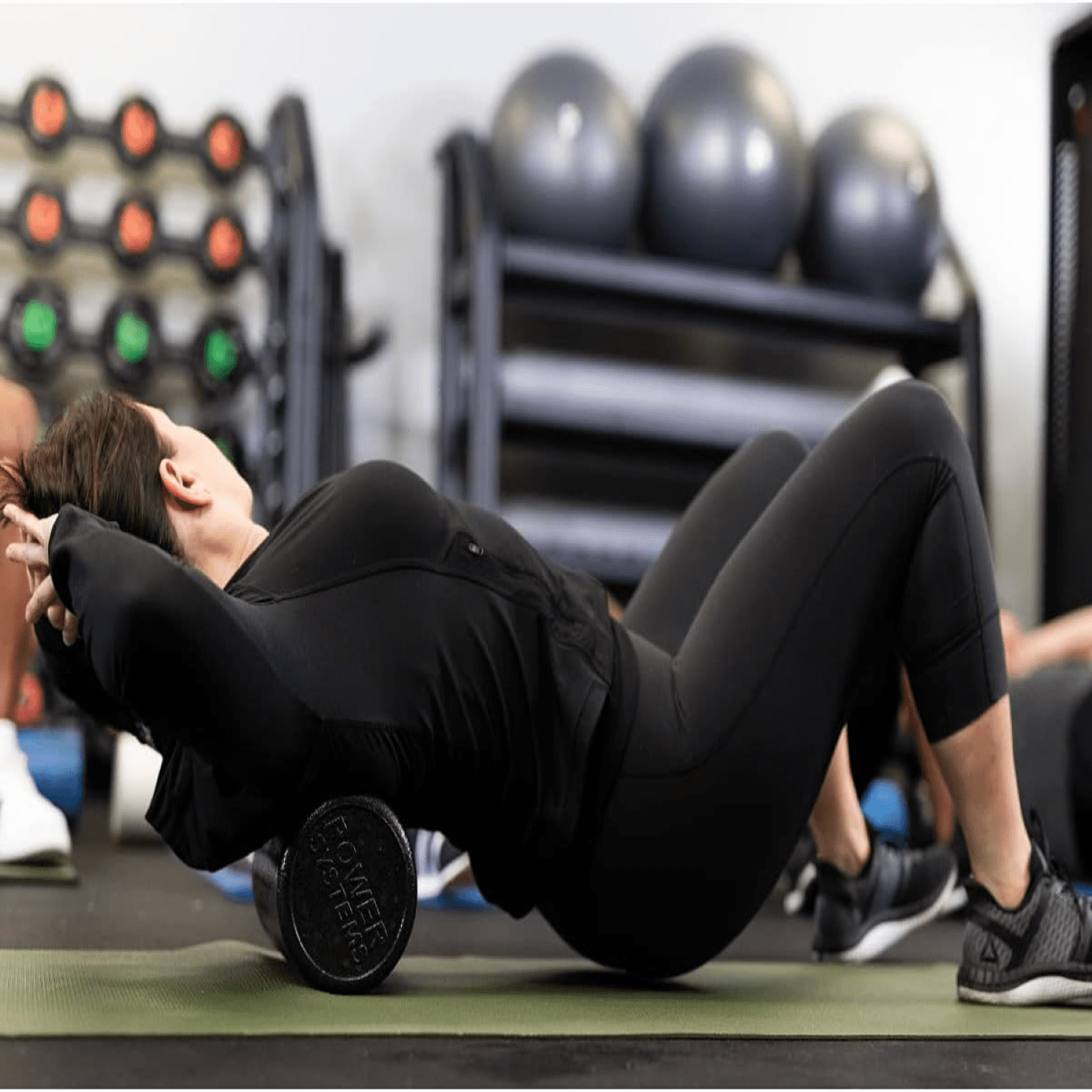 Power Systems High Density Foam Roller 12" – Firm Support for Massage, Recovery & Mobility Work