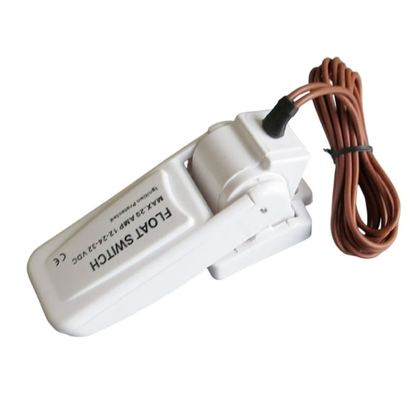 NUZYZ Water Level Switch SwitchOff Leak Proof Practical Automatic Boat Bilge Pump Float Switch