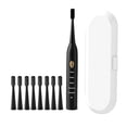 thumbnail image 3 of Byujiro Electric Toothbrush with 8 Brush Heads, 5 Cleaning Modes, IPX7-newly Upgraded Toothbrush, Longer Life, Faster Charging, 3 of 9
