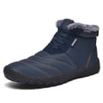 thumbnail image 2 of NOKIO Men'S Snow Exploration Boots Men's Snow Boots Fashion Casual Sneakers Breathable Flat Bottom Casual Shoes Winter Padded Warm Men's Boots Men'S Thermal Snow Boots, 2 of 5