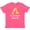 Vintage Hot Pink, variant on Inktastic Grandma Loves Me Girls Giraffe Granddaughter Youth T-Shirt