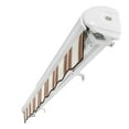 thumbnail image 3 of Awntech 18 Ft Key West Left Motorized Heavy Duty Patio Retractable Awning with Cassette (216in x 9.38in x 120in), Brown/Tan/Terracotta Multi, 3 of 6