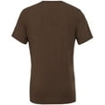 thumbnail image 2 of Canvas Mens Triblend Crew Neck Plain Short Sleeve T-Shirt, 2 of 4
