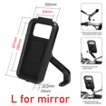 thumbnail image 1 of Soporte de teléfono para motocicleta y bicicleta, accesorio Universal para GPS, giratorio de 360 °, ajustable, resistente al agua Fivean unisex, 1 of 2