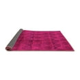 thumbnail image 2 of Ahgly Company Indoor Square Oriental Pink Industrial Area Rugs, 3' Square, 2 of 4