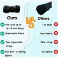 thumbnail image 2 of King Mills Plus Size Arm Brace for Tennis Elbow, Ideally Used as Elbow Stabilizer Brace for Relieving Tendonitis, Arthritis, Bursitis, Sprains, and Strains in Tennis, Bowling, and Daily Activities., 2 of 7