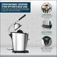 thumbnail image 4 of Frigidaire Stainless Steel 160W Electric Juicer, 4 of 12