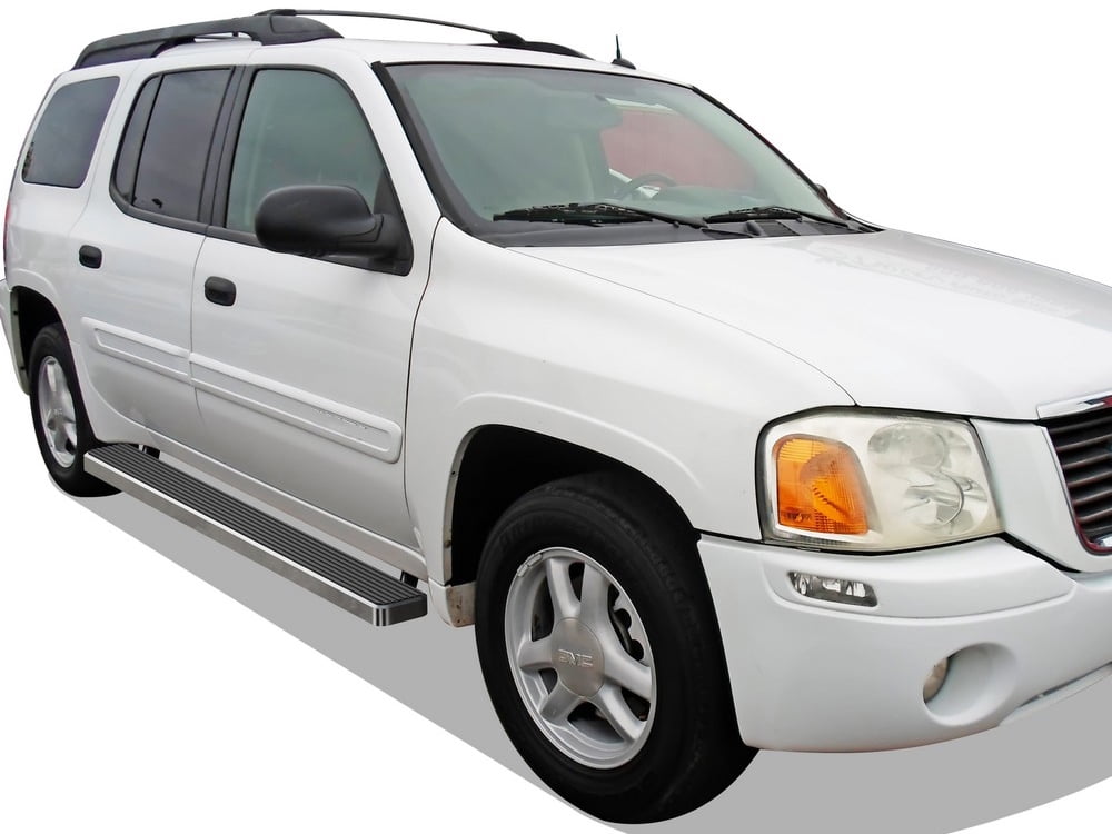 APS Running Boards 6 inches Compatible with Chevy Trailblazer GMC Envoy 2002-2009 304 Stainless Steel (Nerf Bars Side Steps Side Bars)