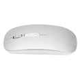 thumbnail image 3 of Ratón inalámbrico para juegos, óptico, recargable, de 2,4 GHz y modo dual, Bluetooth 5.0, para oficina y juegos, color plateado, 3 of 8