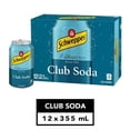 thumbnail image 1 of Schweppes Club Soda 12 x 355 mL, Canettes, 1 of 7
