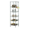 thumbnail image 1 of SalonMore Heavy Duty 6 Tier Metal Shelving Rack Adjustable Storage Shelves,63x14x14", 1 of 3