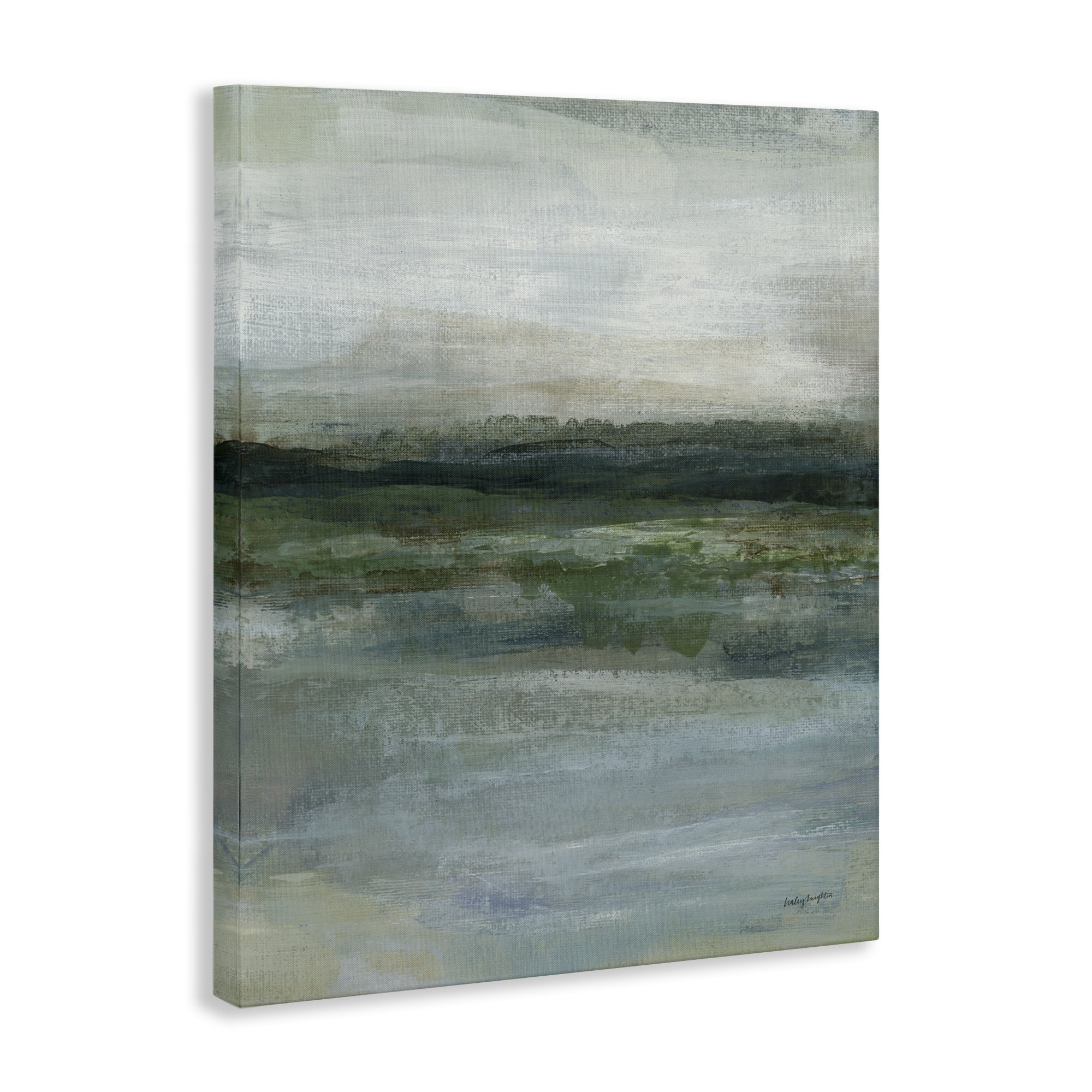 Stupell Industries Time Lapse Abstraction Abstract Painting Wrapped Canvas Art Print Wall Art, 30 x 40
