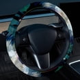 thumbnail image 2 of Wolf 14.5 Inch Printing PVC Leather Car Wheel Covers Steering Wheel Covers Auto Accessories, 2 of 6