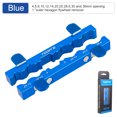 thumbnail image 4 of Abrazadera De Cubo De Pedal De Bicicleta TOOPRE - Abrazadera para cubo de pedal de bicicleta, herramienta de reparación de mordaza para extracción de horquilla (azul), 4 of 5