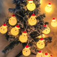 thumbnail image 1 of Guirnalda de luces navideñas, LED navideño con pilas impermeable, 1 of 5