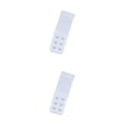 thumbnail image 4 of Correa de extensión Extensores de sujetador Hebilla transpirable 2 ganchos Accesorios Clips elásticos alargados Reemplazo 3 filas blanco Sonducket, 4 of 6
