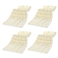 thumbnail image 1 of 4 piezas de toallas de algodón puro para uso doméstico, espesas y absorbentes, toallas de lavado de cara totalmente de algodón para adultos, uso doméstico, 1 of 5