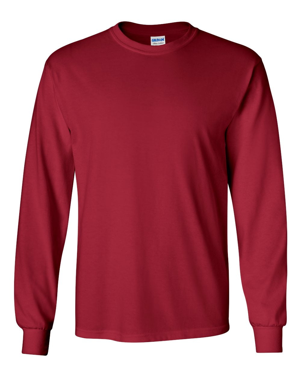 Gildan Ultra Cotton Long Sleeve T-Shirt for Men Size up to 5XL
