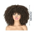 thumbnail image 2 of Kokovifyves Fashion Wig Curly Hair Explosion High Temperature Silk Rose Mesh Wig Full Head Cover, 2 of 2