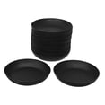 thumbnail image 5 of 25pcs Black Plastic Plant Pot Trays with Round Design for Home Use and Easy Moving 4.5 inch, 5 of 5