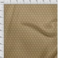thumbnail image 4 of oneOone Rayon Light Beige Fabric Geometric Lines Heptagon Sewing Craft Projects Fabric Prints By Yard 56 Inch Wide, 4 of 4