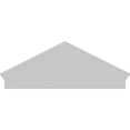thumbnail image 5 of Ekena Millwork 48"W x 18-7/8"H x 2-3/4"P (Pitch 6/12) Peaked Cap 4 Spoke Architectural Grade PVC Combination Pediment, 5 of 8