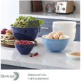 DOWAN Ceramic Mixing Bowls for Kitchen, Size 4.25/2/0.5 Qt Large