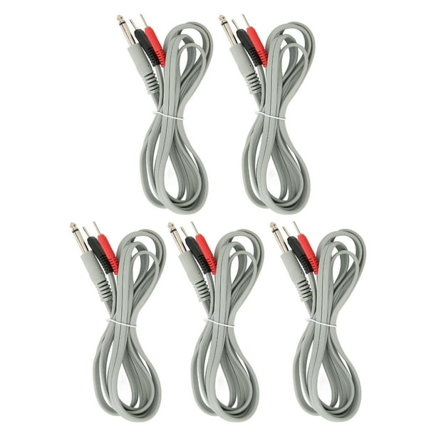 Cable de electrodos multifunción Contacto de enchufe de 635 pines Cables de máquina TENS de electrodos prácticos y confiables para equipos de atención médica para uso en ANGGREK Otros