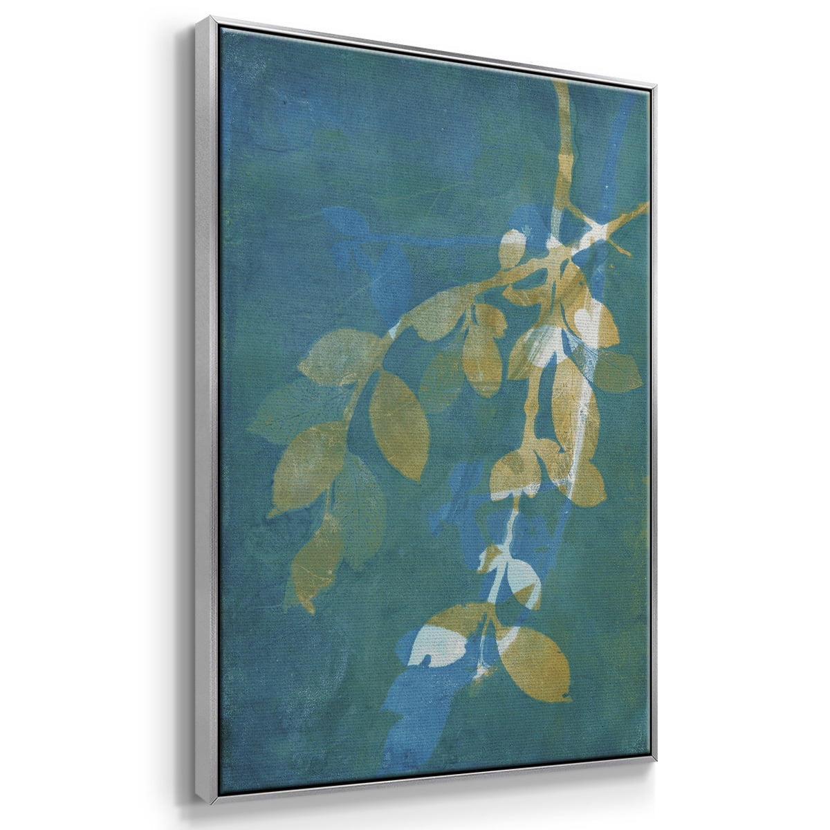 Branching Out XX Framed Premium Gallery Wrapped Canvas - Ready to Hang - 27 x 41 - Silver Floating Frame
