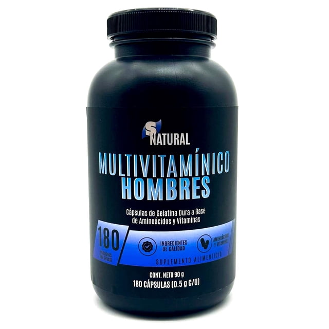 Multivitaminico Hombre SNatural 180 capsulas