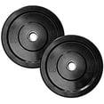thumbnail image 1 of Par de Bumper Rígidos RVT Sports Color Negro 45 Lbs, 1 of 3