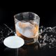 thumbnail image 2 of Molde grande de silicona ovalado for bolas de hielo, máquina for hacer cubitos de hielo de fácil liberación con 4 orificios, con tapa y embudo, 2 of 3