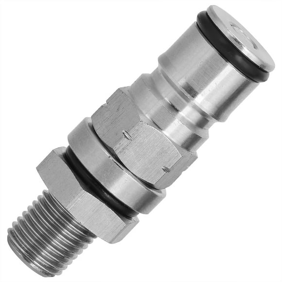 LAFGUR Ball Lock Adapter, Gas Ball Lock Post, 304 Stainless Steel Silver Tool For Home