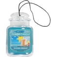 thumbnail image 3 of Yankee Candle Car Air Fresheners, Hanging Car Jar Ultimate, Neutralizes Odors Up To 30 Days, Bahama Breeze, 4 Packs, 3 of 7