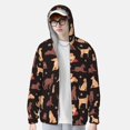 thumbnail image 2 of Balery Labrador Retriever Dog Sudadera ligera de manga larga con capucha y protección solar UPF 50+ para hombre y mujer, ideal para pesca y running-Large, 2 of 7