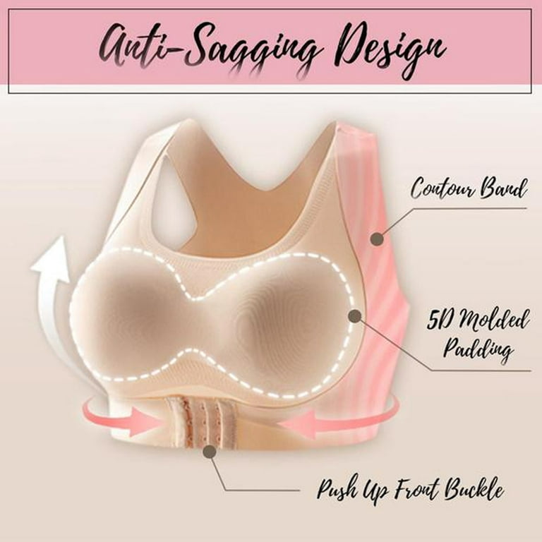 Aayomet Bras for Large Breasts Bra Comfort Support No Underwire