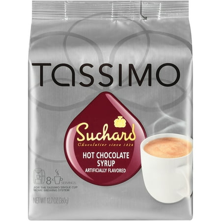Suchard Hot Chocolate Syrup T Discs For Tassimo Brewing System 12.7 oz Wrapper