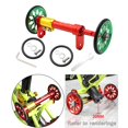 thumbnail image 3 of Juego de varillas de extensión de rueda fácil para bicicleta plegable para , varilla telescópica para deportes al aire libre , - rojo verde Macarena Varilla de extensión de rueda fácil, 3 of 8